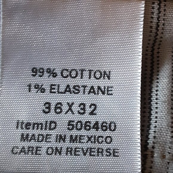 L.L. Bean Men's Straight Leg Dark-Wash Jeans Size 36x32 - Picture 10 of 11